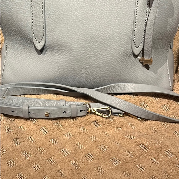 Radley London Blue Leather Tote Bag - Picture 2 of 8